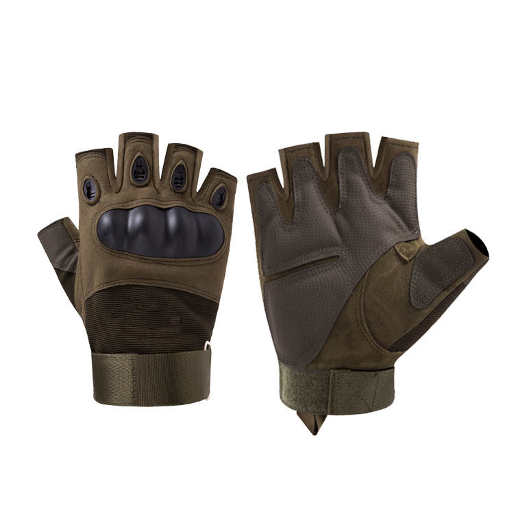Guantes Cortos Modelo Militar