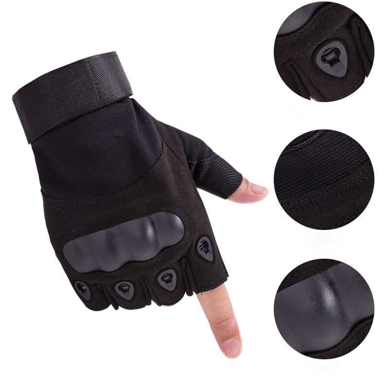 Guantes Cortos Modelo Militar