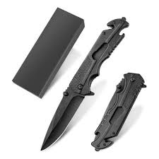 Cuchillo y Herramienta Rescate Táctico Militar Supervivencia